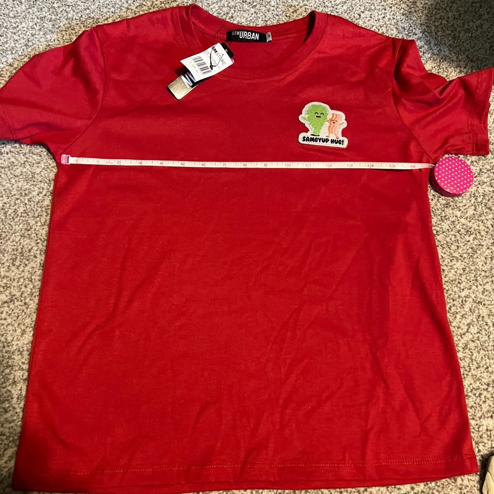 GTW Urban tshirt, small, red.